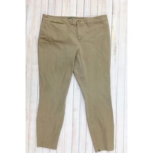 Lauren Ralph Lauren Khaki Jeans Size 14